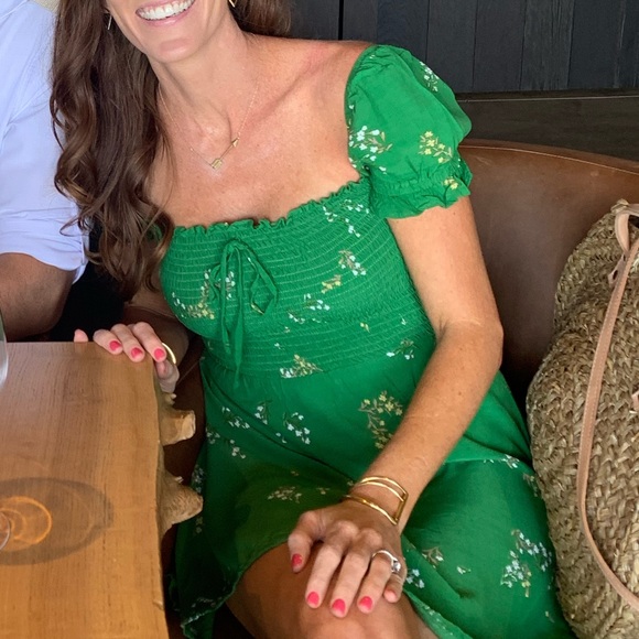 Faithful the Brand Genevieve Dress in Myrtille Floral - Picture 3 of 3